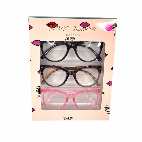 Betsey Johnson Accessories - Betsey Johnson Cat’s Eye Reading Glasses +1.50